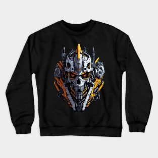 Mecha Skull S01 D76 Crewneck Sweatshirt